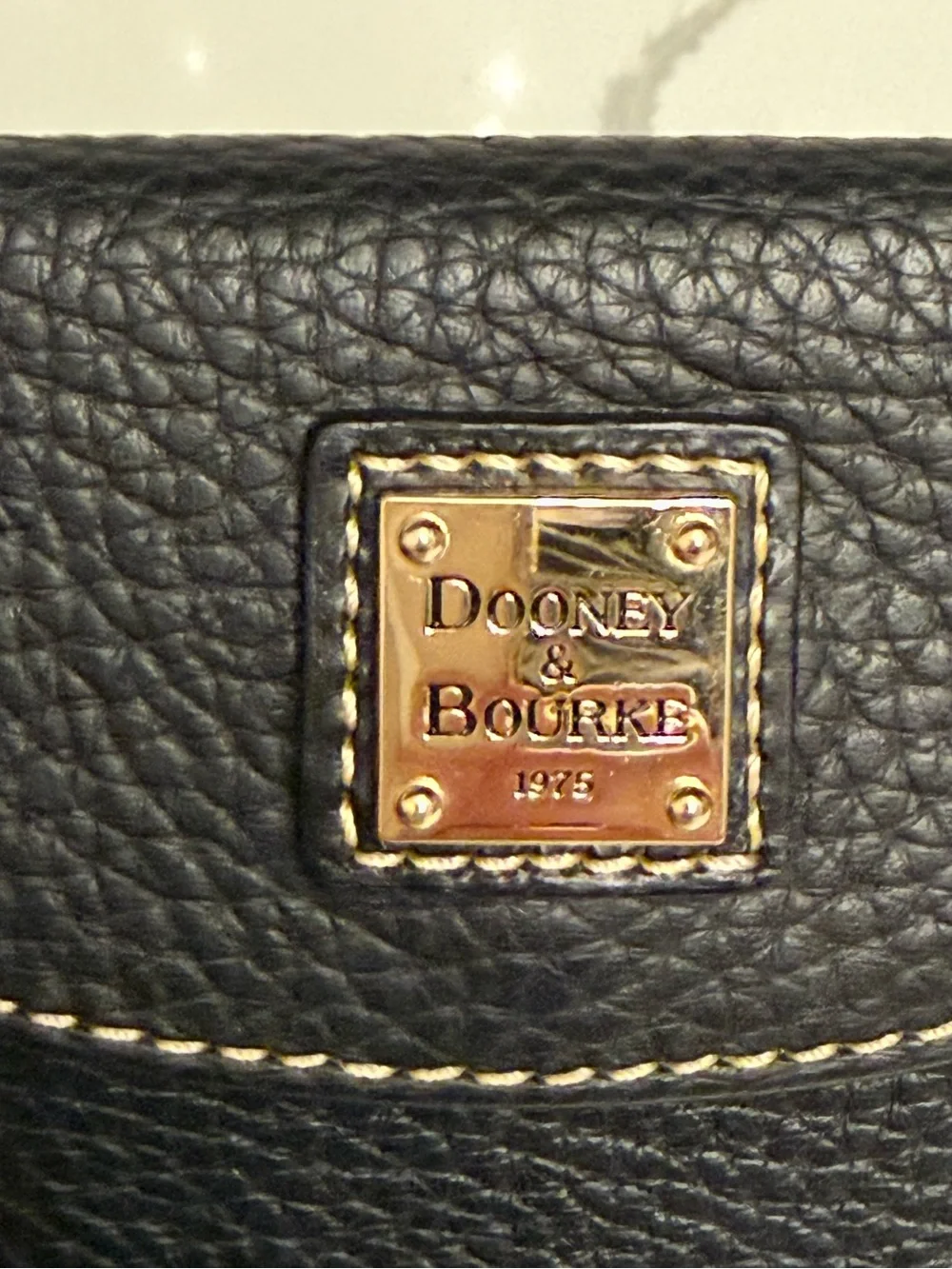 Dooney & Bourke Pebble Grain Small Flap Wallet - NWT